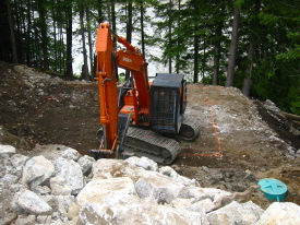 site preparation